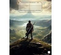 College Note Pad: RPG - The Adventure Begins: Notebook, A4, College-Ruled, and 150 Pages