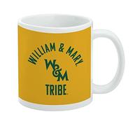 College of William & Mary Tribe Ceramic Coffee Mug, Novelty Gift Mugs for Coffee, Tea and Hot Drinks, 11oz, White