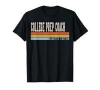 College Prep Coach Week Retro Vintage Back to School Day T-Shirt