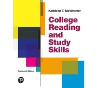 College Reading and Study Skills