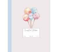 College Ruled Composition Notebook: Aesthetic Cute Notebook; School supplies; 7.5" x 9.25", 100 Pages: Lollipop Candy Notebook for kids