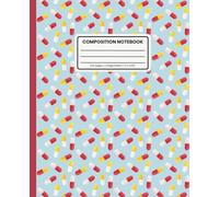 College Ruled Composition Notebook: Capsule Pill Pattern | Fun Medical-Themed Journal for Pharmacy Students, Nurses & Healthcare Workers: Soft Matte Cover