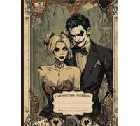 College Ruled Journal: Dark Vintage Couple Art | Gothic Horror Inspired Notebook For Teens, Writers & Romantic Thriller Fans