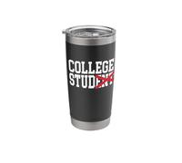 College Stud Campus Life Humor Dorm Legend Party Style Dude Stainless Steel Insulated Tumbler