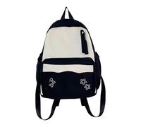 College Styles Book Bag Ergonomic Nylon Construction Multiple Storage Compartments for Junior High Students Teen Backpacks College