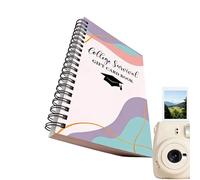 College Survival Card Book, 7x5in Handmade Survival Booklet, Graduation Card Holder, for Teens Graduates Birthday Students High School University Dorm