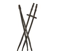 Collegiate ComFiTec Opulux Leather Reins, Dark Brown, 54"