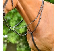 Collegiate ComFiTec Opulux Plain Flat Running Martingale, Dark Brown, Cob