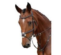 Collegiate ComFiTec Opulux Plain Padded Grackle Bridle