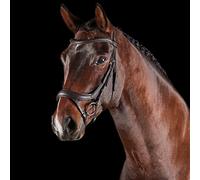Collegiate ComFiTec Vogue Anatomical Bridle Brown - Warmblood