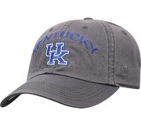 Collegiate Hats - Fitted Caps Adjustable Hats and Snapbacks Available, Kentucky Charcoal Arch, One size