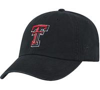 Collegiate Hats - Fitted Caps Adjustable Hats and Snapbacks Available, Texas Tech, One size