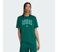 adidas Collegiate Lineage Graphic T-Shirt, Cotton, Green