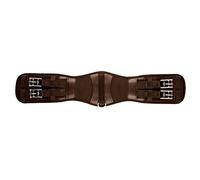 Collegiate Memory Foam Dressage Girth, Brown, 70cm/28"