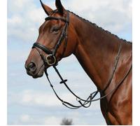 Collegiate Syntovia+ Plain Flat Running Martingale - Black - Cob