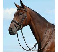 WeatherBeeta Running Martingale Collegiate Syntovia+ Plain Flat Brown Cob