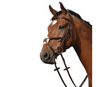 Collegiate Syntovia+ Padded Raised Figure 8 Bridle, Brown, Full