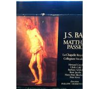 Collegium Vocale Gent - Bach: Matthäus-Passion /Crook · Cold · Schlick · Jacobs · Blochwitz · Kooy · La Chapelle Royale · Collegium Vocale · Herreweghe