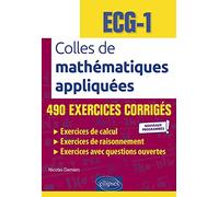 Colles de Mathématiques appliquées - ECG-1 - Nouveaux programmes