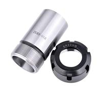 Collet Block ER11 ER16 ER20 ER25 ER32 Collet Chuck Tool Holder Chuck Straight Shank,Tail B10 B16 B18 Taper Mechanical Lathe milling Machine(B12-ER11)