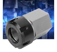 Collet Block, ER32 Router Collet Square/Hex Collet Holder, for CNC Lathe Engraving Machine Milling Lathe Tool (Hexagonal Handle)