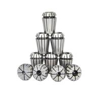 Collet Chuck, 2Pcs ER32 12.7mm Collet Chuck Series Engraving Spindle Motor Milling Lathe CNC