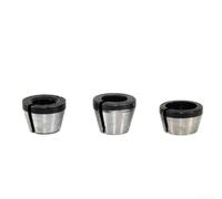 Collet Chuck Adapter Set Having Nut 6mm 635mm 8mm Collet Conversion Set Carbon Steel Heat Treated Bushing for Engraving Plus Wood Router Trimming Machines (635mm)