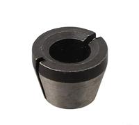 Collet Chuck Adapter with Nut for 6mm, 6 35mm, and 8mm for Engraving and Trimming Machines (6mm)