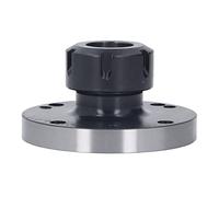 Collet Chuck, Collet Chuck, Round Base 7 Mounting Holes 100mm Diameter Carbon Steel for CNC Milling Lathe Machine Carbon Steel, Collets