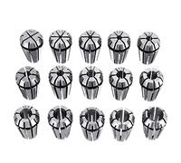 Collet Chuck ER11 ER16 ER20 ER25 ER32 ER40 Metric Spring Collet Chuck for CNC Milling Lathe Tools (ER25-16PCS)