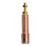 Collet Chuck for Capacitor Discharge CD Stud Welding for m3 M5 M6 M8 Copper Clamp 43mm Total(M8)