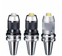 Collet Chuck Holder 1 PCS BT30 BT40 APU08 APU13 APU16 BT Spindle APU Tool Holder CNC Integrated self-Tightening Lathe Automatic Drill Chuck(0.10mm,BT50-APU13-110L)
