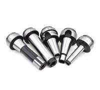 Collet Chuck Holder 1PCS Adapter for F1 Boring Head Holder Collet Chuck MT4 NT30 BT30 BT40 NT40 R8 MT2 MT3 C25 C20 Tool for Lathe(MT2-F1-M10)