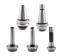 Collet Chuck Holder 1PCS Boring Tool Holder BT30 MT2 MT3 MT4 C20 C25 NT30 R8 F1 Drawbar Head Adapter for Diameter 50mm 75mm(R8-F1 M12)