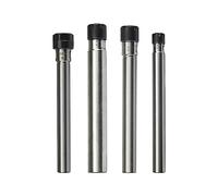 Collet Chuck Holder 1PCS Collet Chuck Holder C10/C12/C16/C20/C25/C32/C40 for ER8-ER25A/ER11-32M/UM Collet 100-200L Extension Straight Shank Extension rod Holder Tool for CNC Lathe Tool Engraving Machi