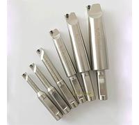 Collet Chuck Holder 6pcs indexable Boring bar with 12mm Shank Boring bar for F1-12 50mm Boring Head Boring Tool Holder Tool for CNC Lathe Tool Engraving Machine