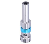 Collet Chuck Holder Floating Tapping Tool Straight Shank Round Handle for CNC Lathe Tapping Made of 20CrMrTi Steel (SegrehyyQw6-12)