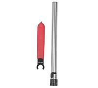 Collet Chuck Holder Straight Long CNC Milling High Precision Tool Holder for CNC Machines 40Cr Material 16mm Diameter 1 7mm Clamping Range with Wrench (C12-ER11M-150L)
