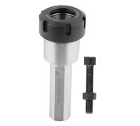 Collet Chuck Holder Straight Shank, CNC Lathe Tapping Tool with ER32 Collet, 80mm Length for Milling and Drilling Machines