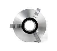 Collet Chuck Holder Tool 1PCS K11-80/100/125/160 Manual Self Centering Three Claw Four Chuck Drilling Machine Corrector K11-200/250 Calibration(K11-160 Three-jaw)