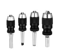 Collet Chuck Holder Tool 1PCS MT2 MT3 MT4 MT5 R8 C10 C12 C16 C20 B10 B12 B16 B18 B22 Morse Drill Chuck Lathe CNC Machine Self-Tightening(C20-B10 (0.5-6mm))