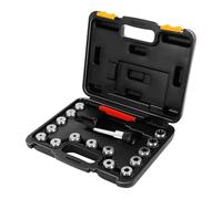 Collet Chuck Morse Taper Accurate, MT3 ER32 M12 Collet Chuck15-Piece ER32 Spring Collet Set with Spanner & Storage Box,1-20mm Clamping Range, 0.0008in Accuracy for CNC Milling Lathe/Engraving Machine