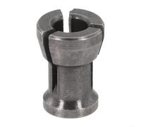 Collet Chuck Set for Electric Router and Engraving Trimming Machine, Carbon Steel Milling Adapter, 6mm 6.35mm 8mm, 1 or 3 Pieces (6.35mm)