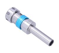 Collet Chuck Tool Holder, Collet Chuck Tap Holder, Floating and Telescoping Tool Spacer Sleeve/Shaft Extender ER25, for CNC Lathe Tapping, Stable, Collets