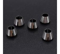 Collet Chucks for Trimmer and Engraver Machines, Complete Set of 25 Router Bits with Standard Size (5pcs)