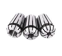 Collet ER11 Set, Akozon CNC Collet Milling Lathe 3pcs ER11 Holder Tool 1/8 inch 4mm 6mm for CNC Engraving Machine & Milling Lathe Tools