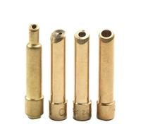 Collet Kit for DB SR WP 17/18/26 TIG Welding Torches - 4Pcs Set with 1.0mm, 1.6mm, 2.4mm, 3.2mm Collets - Industrial Fit