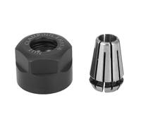 Collet Set 2 PCS 1/4 Inch Dynamic Lathe Collet Nut Set Precision Dynamic Balance Holes ER11 Collet Chuck CNC Engraving and Milling Lathe Tools