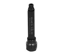 Collet Tool Holder for ER16 CNC Lathe, Square Chuck Fixture with Center Hole Design, Universal Drill Bit Support Made of 20CrMnTi Alloy Steel for Machining and Turning