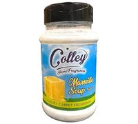 Colley Carpet Deodoriser Room Freshener Powder 500g | Marseille Soap Fragrance Luxury Carpet Freshener | Eliminates Odours From Carpets, Rugs and Upholstery